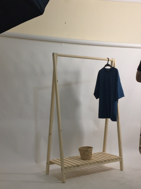 Clothes Rack One Shelf – 3
